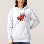 Pull À Capuche Fleur de Grenade (Devant)