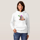 Pull À Capuche Fleur Mole Earth (Devant entier)