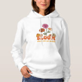 Pull À Capuche Fleur Où Vous Êtes Plantés (Devant)