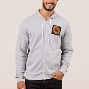 Pull À Capuche Fleur Rose chinoise Fleur Artistique Florale