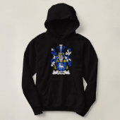Pull À Capuche Flynn Coat of Arms Family Crest  (Design devant)