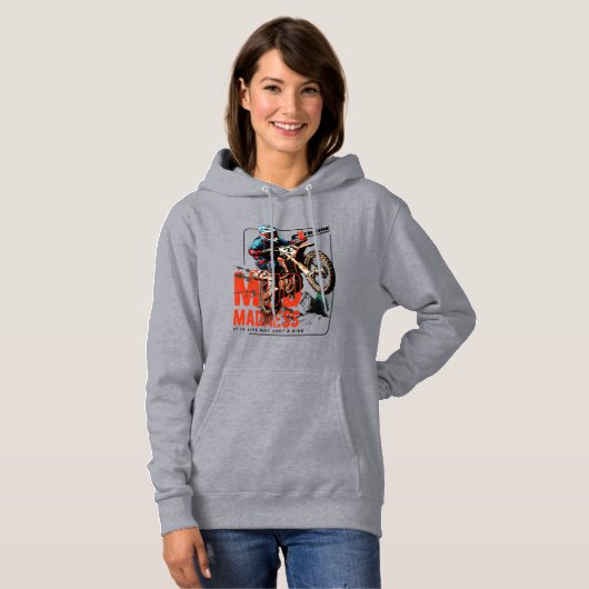 Pull À Capuche Folie boueuse | Femmes (Devant entier)