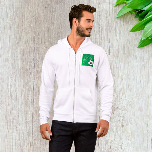 Pull À Capuche Football Afrique Vert Gras Football