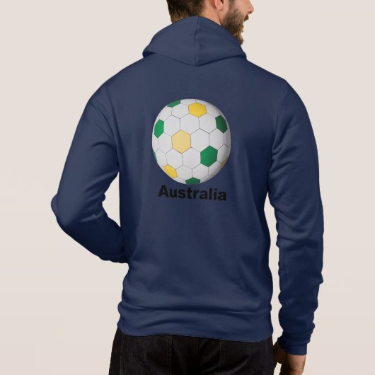 Pull À Capuche Football australien (Dos)
