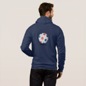 Pull À Capuche Football de France (Dos entier)