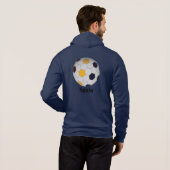 Pull À Capuche Football Espagne (Dos entier)