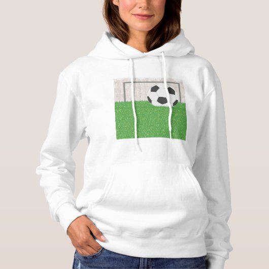 Pull À Capuche Football Et Objectif (Devant)