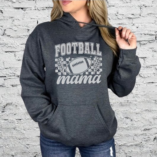 Pull À Capuche Football Mama Jeu Jour Varsité
