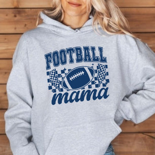 Pull À Capuche Football Mama Jeu Jour Varsité