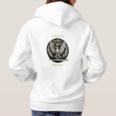 Pull À Capuche Force et liberté de l'aigle (Dos)