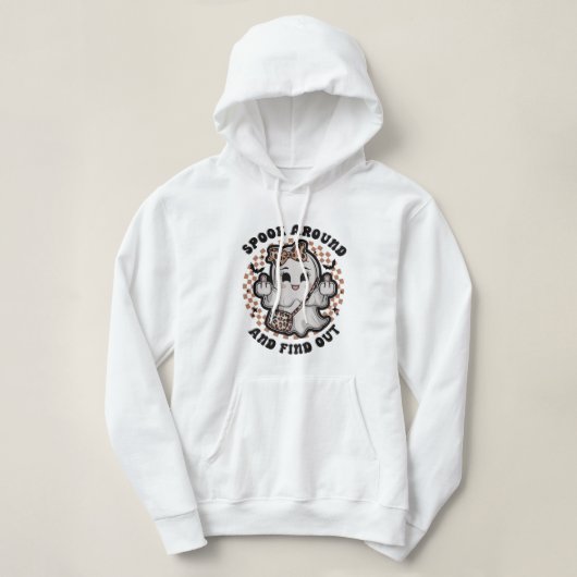 Pull À Capuche Fouinez autour et découvrez (Design devant)