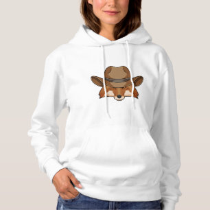 Pull À Capuche Fox comme Cowboy avec Casquette