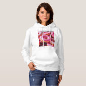 Pull À Capuche Fraise rose (Devant entier)