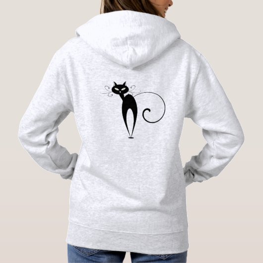 Pull À Capuche "FRANCAIS" Princesse de Luxe" Logo Conversation No (Dos)