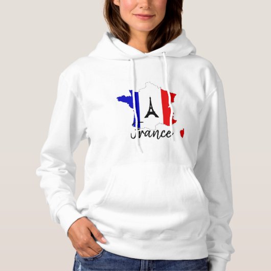 Pull À Capuche France (Devant)