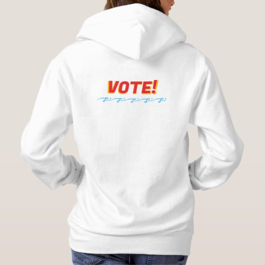 Pull À Capuche Freedom Vote (Dos)