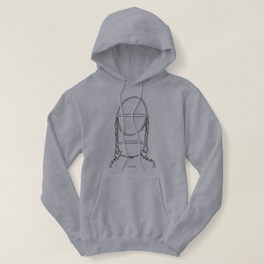 Pull À Capuche Frein de cheval (Design devant)