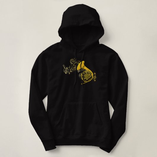 Pull À Capuche French Horn (Design devant)