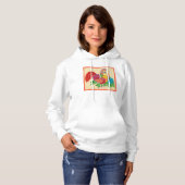 Pull À Capuche Frida Kahlo Chicken Graphic (Devant entier)