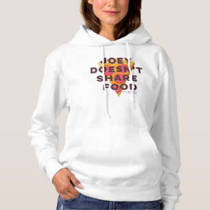 Pull À Capuche FRIENDS™ Joey ne partage pas la nourriture - Piz
