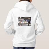 Pull À Capuche Fubby sur la flèche dans l'affiche de Manhatten. (Dos)