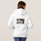 Pull À Capuche Fubby sur la flèche dans l'affiche de Manhatten. (Dos entier)