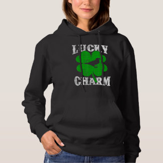 Pull À Capuche Funky Shamrock Leaf Lucky Charm Raven Bird St Part