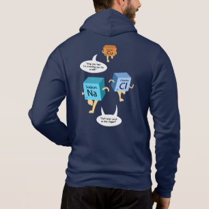 Pull À Capuche Funny Chimie Jeu de table périodique