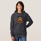 Pull À Capuche Funny Halloween Pug Forget Candy Shirt Design_1 (Devant entier)