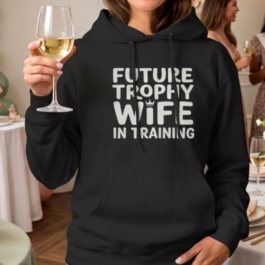 Pull À Capuche Futur Trophée de Mariée Cérémonie de Mariage Enter