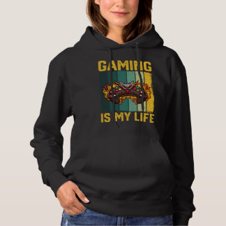 Pull À Capuche Gaming Is My Life  Video Gaming