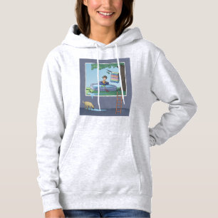 Pull À Capuche Garçon dans la piscine pour enfants