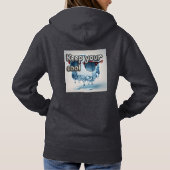 Pull À Capuche Gardez Votre Calme Cube de Glace Lunettes de Solei (Dos)
