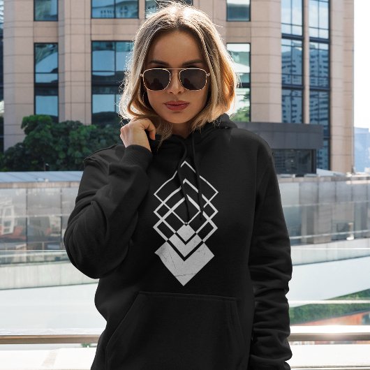 Pull À Capuche Geo Repeat Diamond