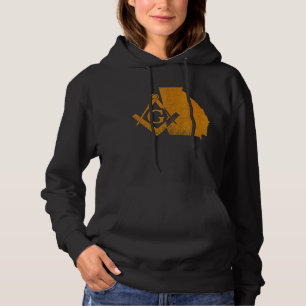 Pull À Capuche Georgia Masons Grand Lodge F&am Glofga Da du Père