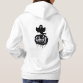 Pull À Capuche Ghost – Dark Horror Dripping Text Art (Dos)