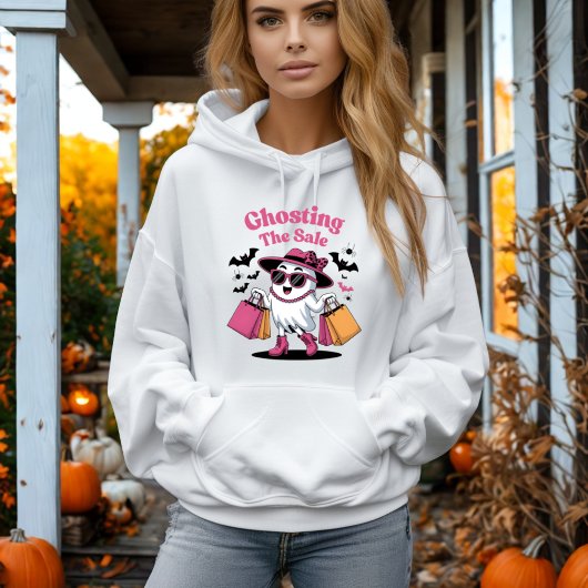 Pull À Capuche Ghosting La Vente Drôle Halloween Ghost
