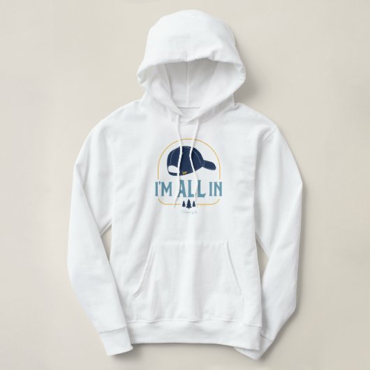 Pull À Capuche Gilmore Girls I’m All In Luke Casquette (Design devant)