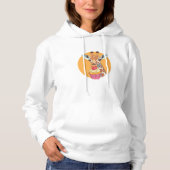Pull À Capuche Giraffe Avec Cupcake (Devant)