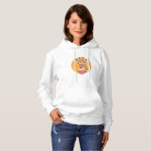 Pull À Capuche Giraffe Avec Cupcake (Devant entier)
