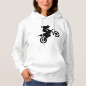 Pull À Capuche Girl Dirt Bike (Devant)