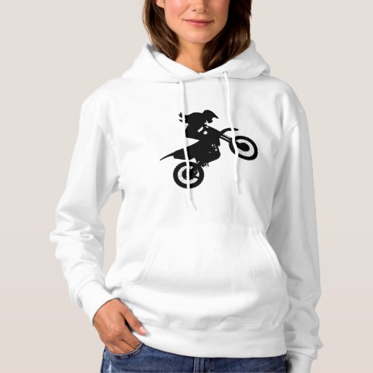 Pull À Capuche Girl Dirt Bike (Devant)