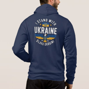 Pull À Capuche Gloire à l'Ukraine Aigle symbole pour la liberté d