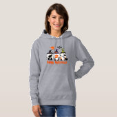 Pull À Capuche Gnomes d'Halloween Mignon Citrouille d'Automne Chu (Devant entier)