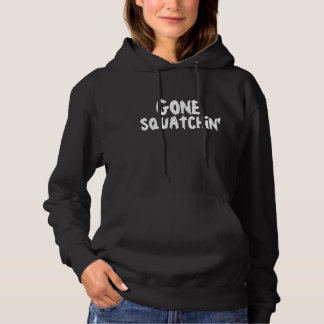 Pull À Capuche Gone Squatchin (noir / blanc)