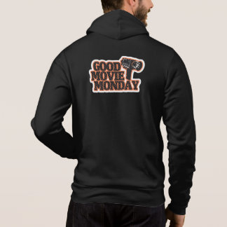 Pull À Capuche Good Movie Monday Zip Up Hoodie (Black, Unisex)