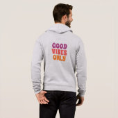 Pull À Capuche Good Vibes Only (Dos entier)