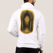 Pull À Capuche Gothic Cross Archway Zip Hoodie - Salvation Light (Dos)