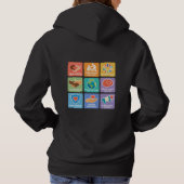 Pull À Capuche Grand fan des droits de l'homme (Dos)
