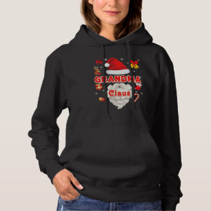 Pull À Capuche Grand-mère Claus Noël Père Noël Joyeux Noël Laid S
